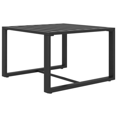 8-delige Loungeset met kussens aluminium antracietkleurig - thumbnail