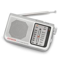Transistorradio Aiwa RS55SL Wit Zilverkleurig - thumbnail
