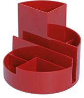 Pennenkoker maul roundbox recycled 6 vaks rood - thumbnail