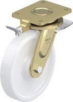 Blickle LS-SPO 251K-ST-RI4 Zwenkwiel met rem Wieldiameter: 250 mm Draagvermogen (max.): 1500 kg 1 stuk(s) - thumbnail