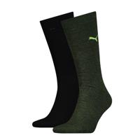 Puma sokken classic Black / Green 2-pack-43/46 - thumbnail