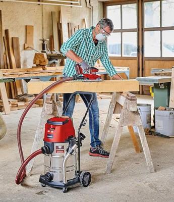 Einhell Professional TP-VC 36/30 S Auto-Solo 2347143 Nat- en droogzuiger 30 l Zonder accu, Zonder lader Einhell Professional TP-VC 36/30 S Auto-Solo 2347143 Nat- en droogzuiger 30 l Zonder accu, Zonder lader