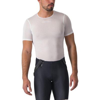 Castelli Pro mesh 2.0 korte mouw ondershirt wit heren S Castelli Pro mesh 2.0 korte mouw ondershirt wit heren S