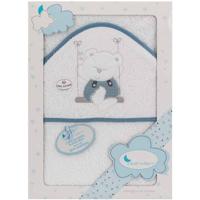 Interbaby handdoek schommel 100 x 100 cm katoen donker - thumbnail