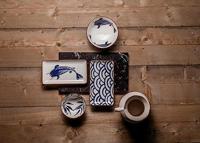 Gusta serveerbord marmer 35 cm - thumbnail