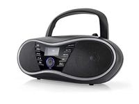 Radio CD-speler met Bluetooth en DAB+ - USB - AUX - LED Display - Wekkerfunctie (HBC434DAB-BT) - thumbnail