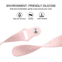 Fitbit Versa 1 / 2 & Lite siliconen bandje - Maat: Large - Roze - thumbnail