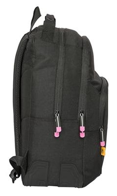 Schoolrugzak Kings League Porcinos Zwart 32 x 42 x 15 cm