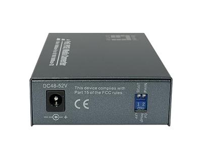 LevelOne GVT-2013 RJ45 naar SC Gigabit Media Converter PoE PSE, Multimode Glasvezel, 0,5 km