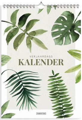 Verjaardagskalender Botanisch A4 Verjaardagskalender Botanisch A4