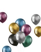 Ballonnenset Chrome Shine Multikleur (10st) - thumbnail