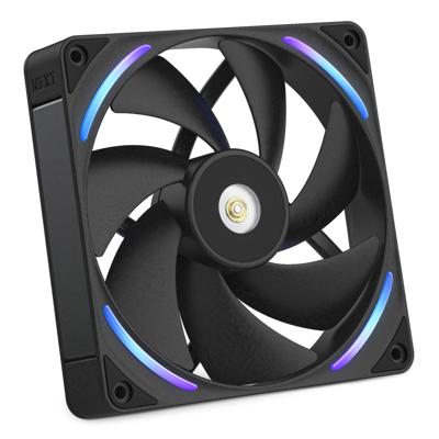 NZXT f140x rgb case fan (zwart, 140 x 140 x 30 mm, pwm)