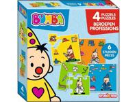 Studio 100 Bumba puzzel beroepen, 4in1 - thumbnail