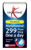 Lucovitaal Melatonine Puur 299 mcg Tabletten - thumbnail