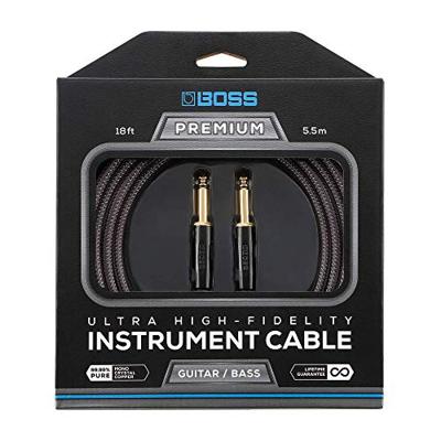 Boss BIC-P18 Premium instrumentkabel recht-recht 5.5 meter