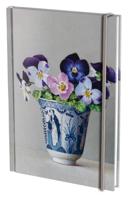 Adresboek A5: Viooltjes in ''lange lijs'', Ingrid Smuling - thumbnail