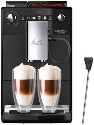 Melitta Latticia espressomachine met lans F300-101 Zwart