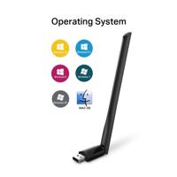 TP-Link Archer T2U Plus AC600 Draadloze High-gain Dual-band USB-adapter wlan adapter - thumbnail