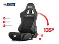 Next Level Racing - ERS5 Elite Reclining Seat - Leather & Suede Edition - thumbnail
