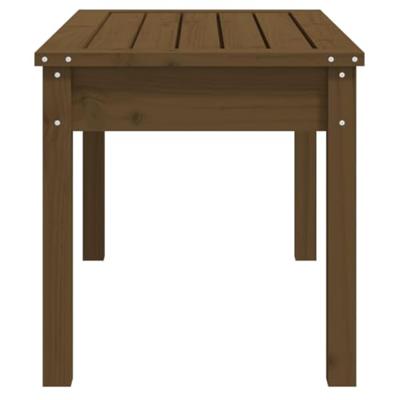 Tuinbank 80x44x45 cm massief grenenhout honingbruin