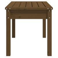 Tuinbank 80x44x45 cm massief grenenhout honingbruin - thumbnail