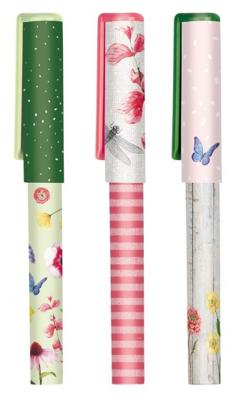 Moses balpennen blad en bloem set van 3 Moses balpennen blad en bloem set van 3