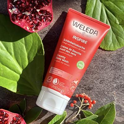 Weleda Inspire Pomegranate Creamy Body Wash 200 ml