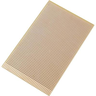 TRU Components SU527637 Euro-bakeliet platenspeler (L x B) 160 mm x 100 mm 35 µm verdeling 2,54 mm inhoud 1 stuk