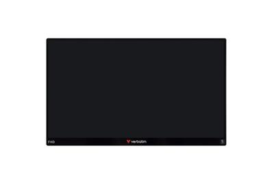 Verbatim PMT-14 Touchscreen monitor Energielabel: A (A - G) 35.6 cm (14 inch) 1920 x 1080 Pixel 16:9 6 ms HDMI, USB-A 2.0, USB-C, Hoofdtelefoon (3.5 mm