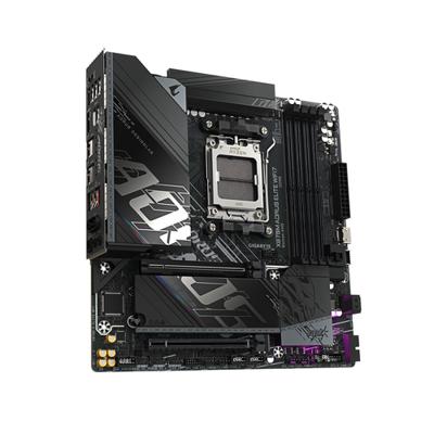 Gigabyte X870M AORUS ELITE WIFI7 Moederbord Socket AMD AM5 Vormfactor Micro-ATX Moederbord chipset AMD® X870 - thumbnail