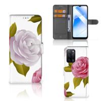 OPPO A16/A16s/A54s Hoesje Roses - thumbnail