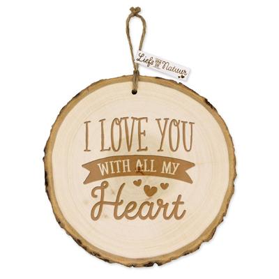 Boomschijf Hanger I love you