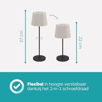 Eglo TafellampLeonero wit met groen - 75933 - thumbnail