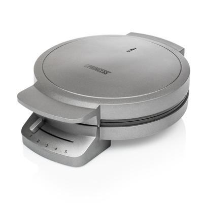 Wafelmaker Princess Princess 132380 Zwart Zilverkleurig Staal 1200 W