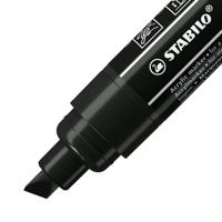 Acrylmarker STABILO Free Acrylic T800C zwart | 5 stuks - thumbnail