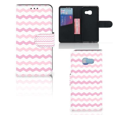 Samsung Galaxy A3 2017 | Telefoon Hoesje | Waves Roze Samsung Galaxy A3 2017 | Telefoon Hoesje | Waves Roze