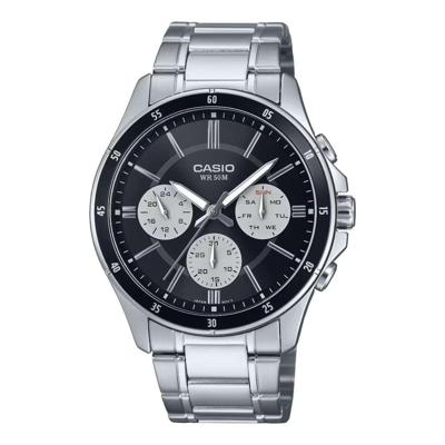 Horloge Heren Casio MTP-1374D-1A3 Zilverkleurig (Ø 47 mm)