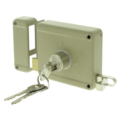 YALE 634-635 Yale oplegslot | 1 toers met vaste buitencilinder | DM 50mm | draairichting 2. - 7225122