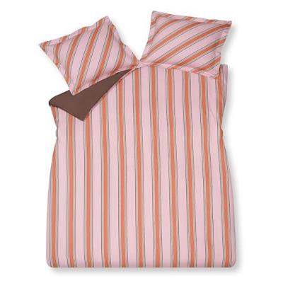 Vandyck Vandyck Dekbedovertrek Preppy Stripe pink Lits-jumeaux (240x200/220 )