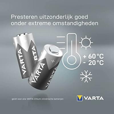Varta Cr2-2 Lithium Fotobatterij 3 V 920 Mah 2-blister - thumbnail
