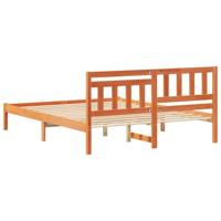 Bedframe Wasbruin 150 x 200 cm Massief grenenhout - thumbnail