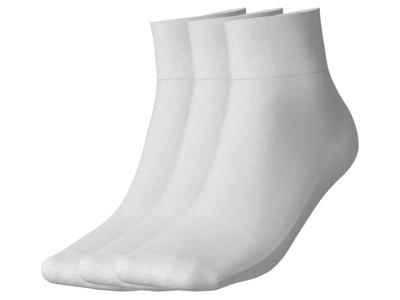esmara 3 Paar sokken (Wit, 39-42)