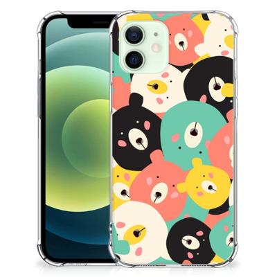 iPhone 12 Mini Stevig | Bumper Hoesje | Bears