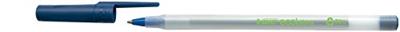 Balpen bic ecolutions round stic m blauw | 60 stuks
