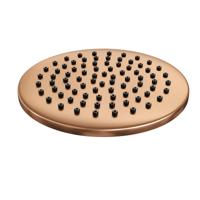 Regendouche 200mm koper geborsteld PVD - thumbnail