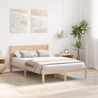 Bedframe Bruin 120 x 200 cm Massief grenenhout - thumbnail