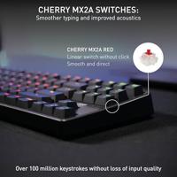 Cherry XTRFY K4V2 RGB TKL mechanisch gamingtoetsenbord - TKL-formaat - Zwart - thumbnail