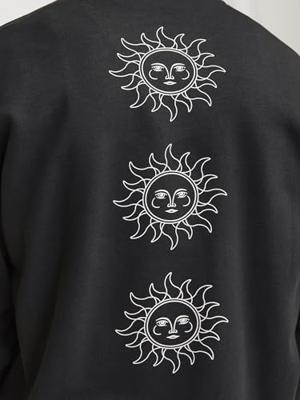 Herensweater zonder Capuchon Jack & Jones Jmmystic Zwart - Maat: XL