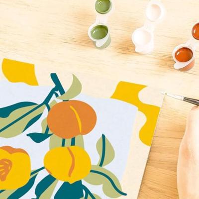 Ravensburger creart schilderen op nummer - perzik Ravensburger creart schilderen op nummer - perzik
