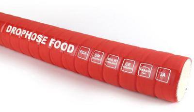 Zuivelslang - Levensmiddelenslang zuig/pers SP Rood - 32x44mm (Per Rol 40m)